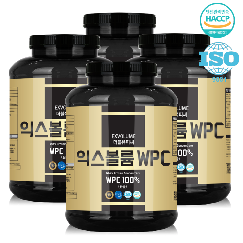익스볼륨 WPC 2kg x 4   단백질보충제,헬스보충제,프로틴해썹 99.9% 안전,살균 시설제품