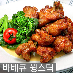 바베큐 윙스틱 1kg[훈제, 닭가슴살, 소세지, 치킨, 저지방식품, 고단백식품]
